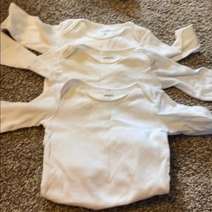 3 mo long sleeved onesies